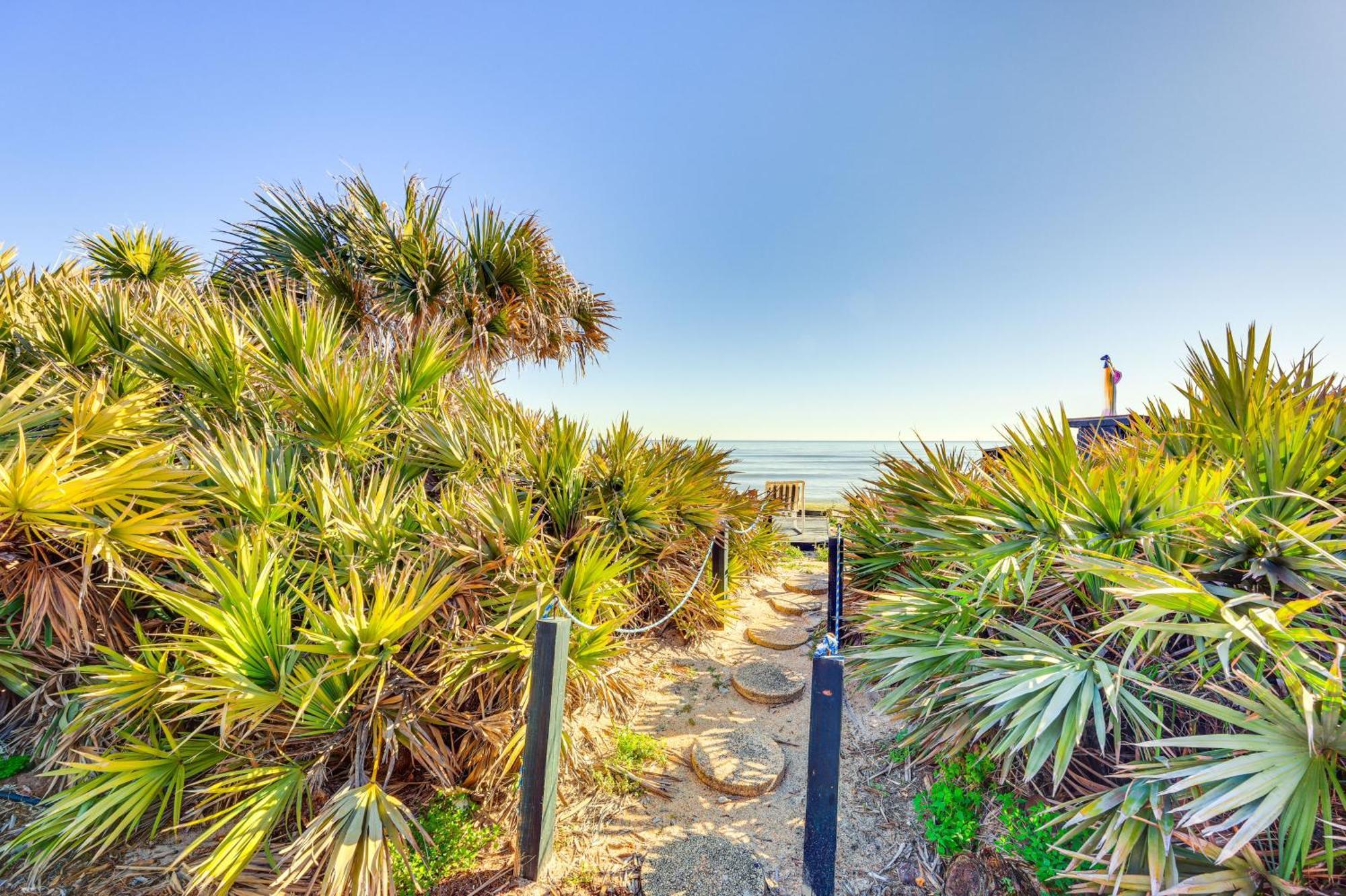 Oceanfront Oasis In Flagler Beach With Deck And Views! ภายนอก รูปภาพ